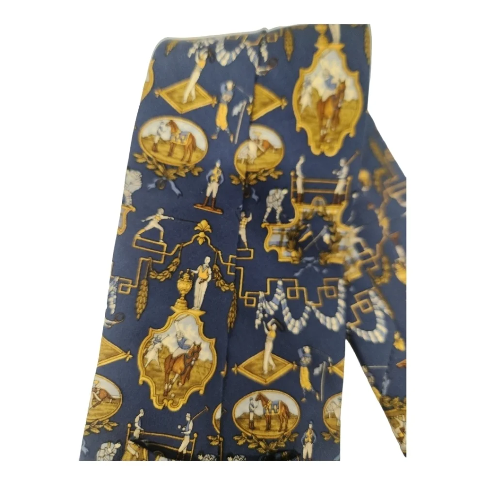 Ferragamo silk‎ tie New